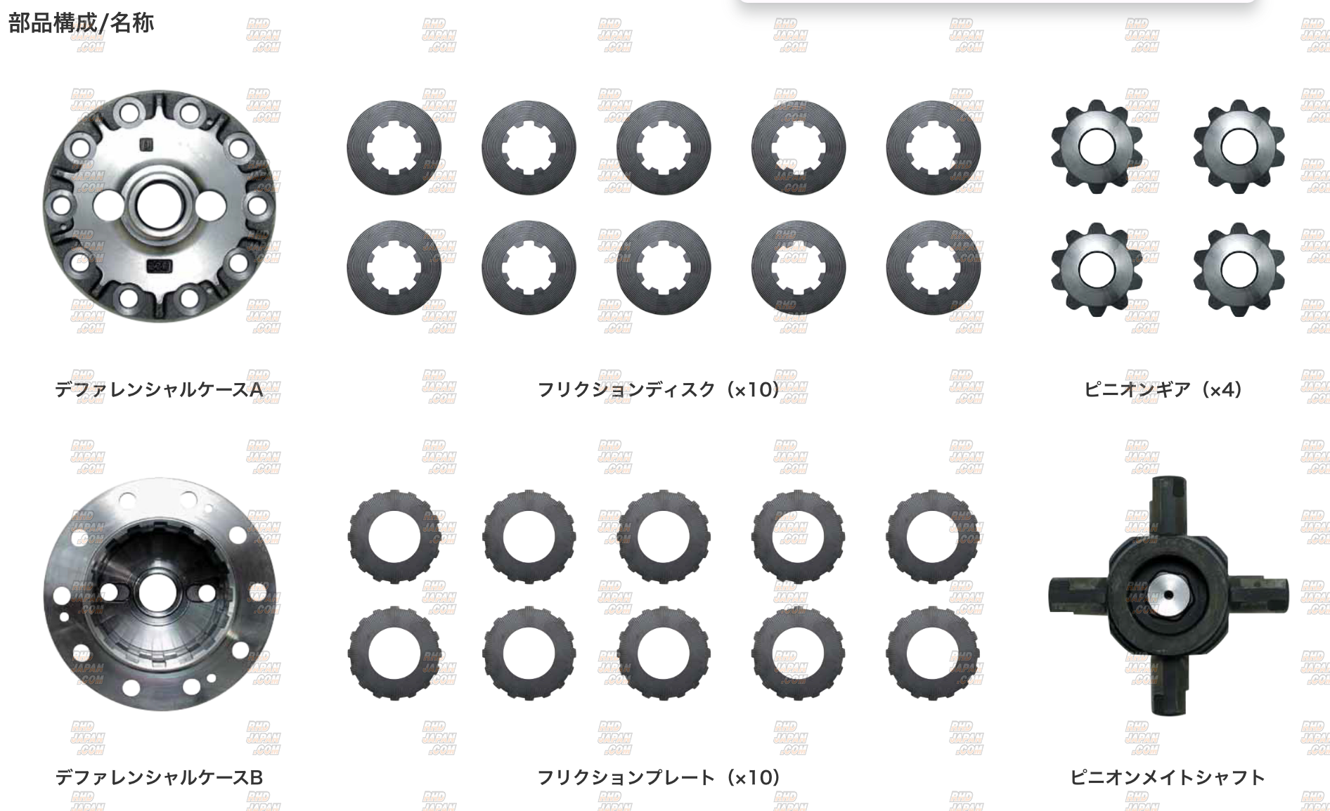 Nismo GT LSD Pro 1.5&2 Way w/ LSD oil - RSZ154A - RHDJapan